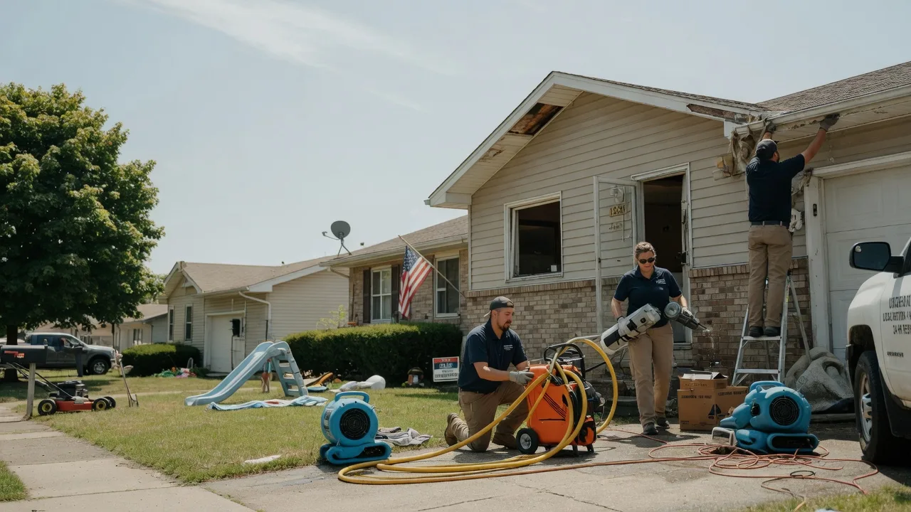 Water Damage Restoration in Midlothian, IL near me